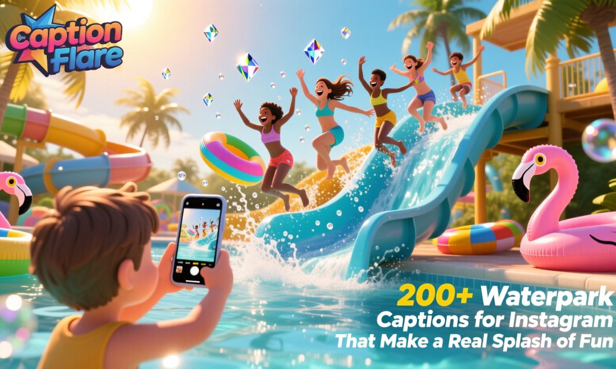 200+ Waterpark Captions for Instagram That Make a Real Splash of Fun