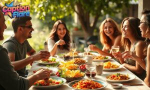 280+ Fun & Perfect Lunch Captions with Friends for Instagram 2025