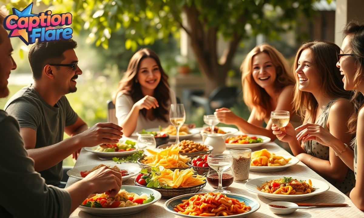 280+ Fun & Perfect Lunch Captions with Friends for Instagram 2025