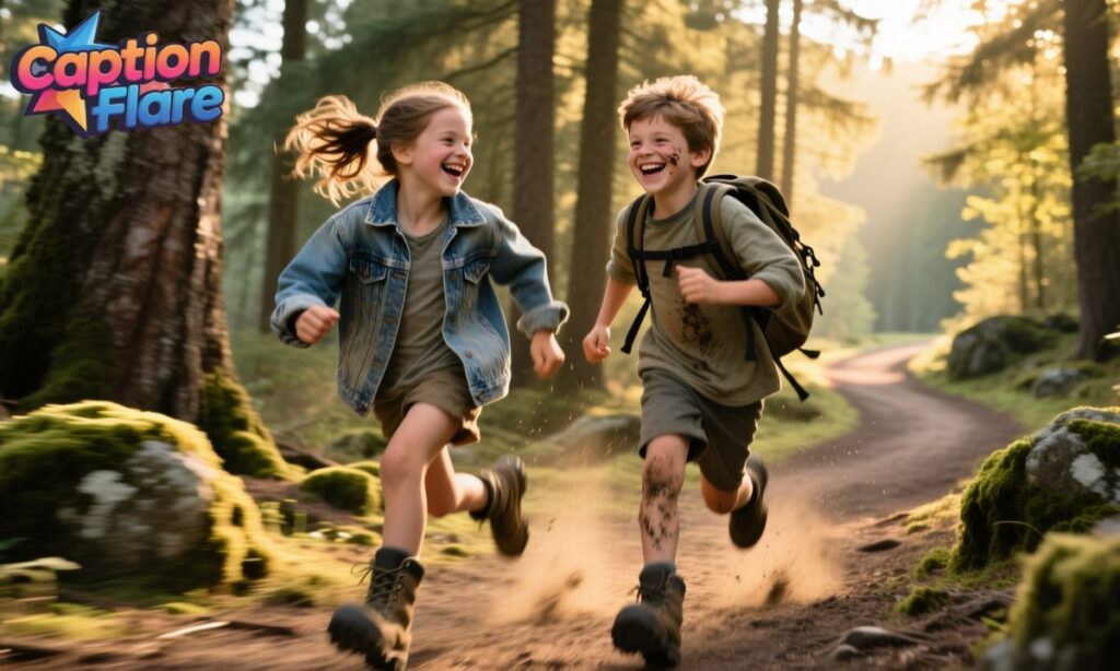 Adventurous Sibling Captions for Fun Memories