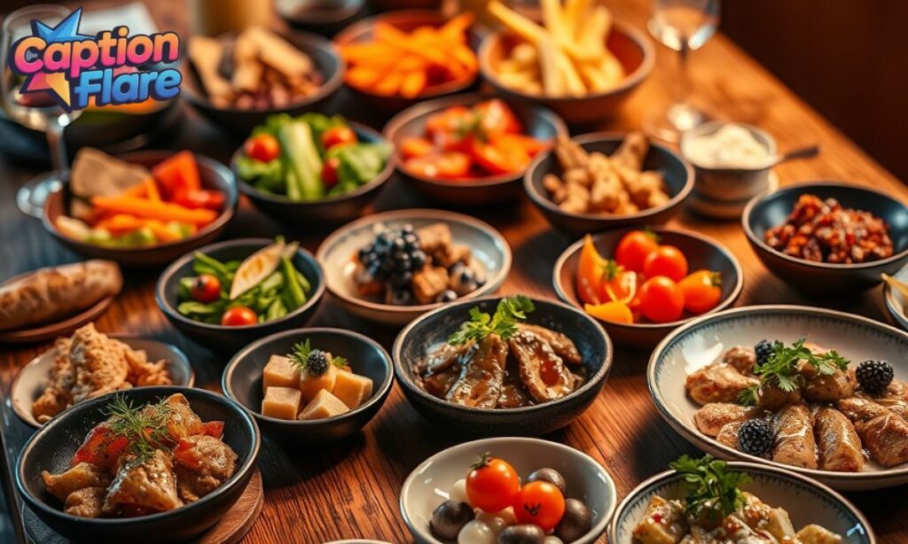 Captions for Food Lovers