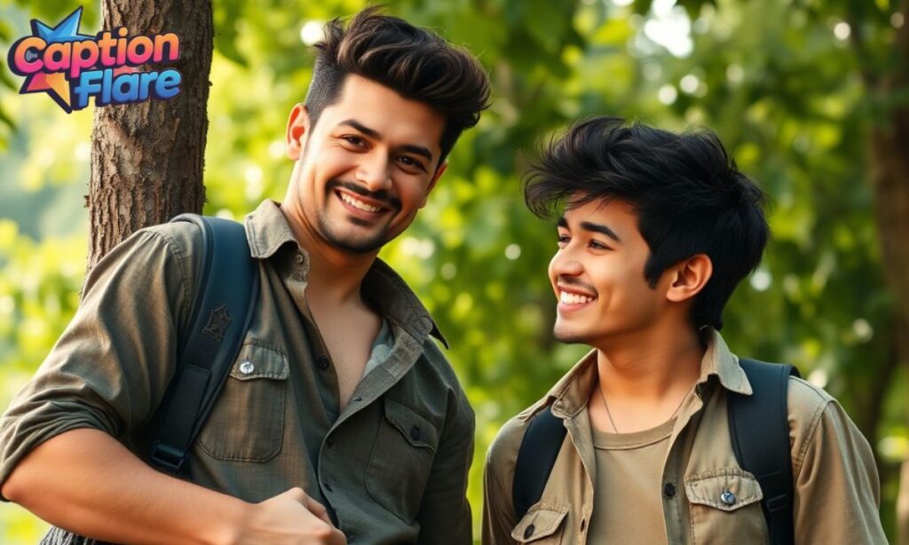 Cool captions for brothers that show attitude