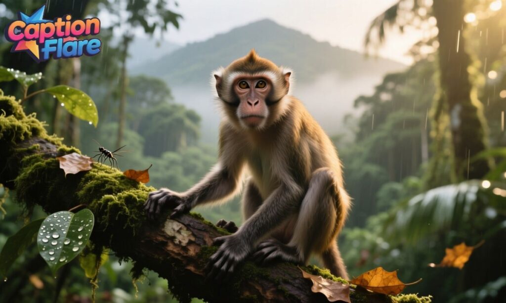 Cute Monkey Captions