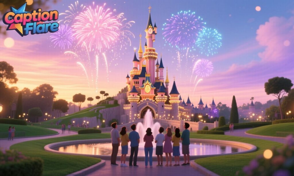 Disney Travel Captions