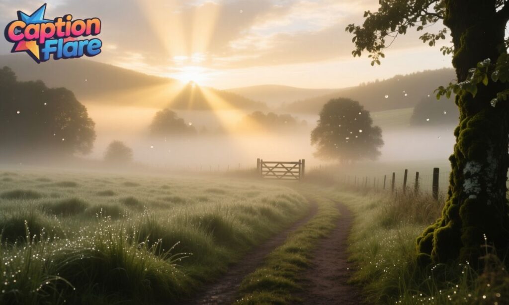 Foggy Morning Captions For Instagram
