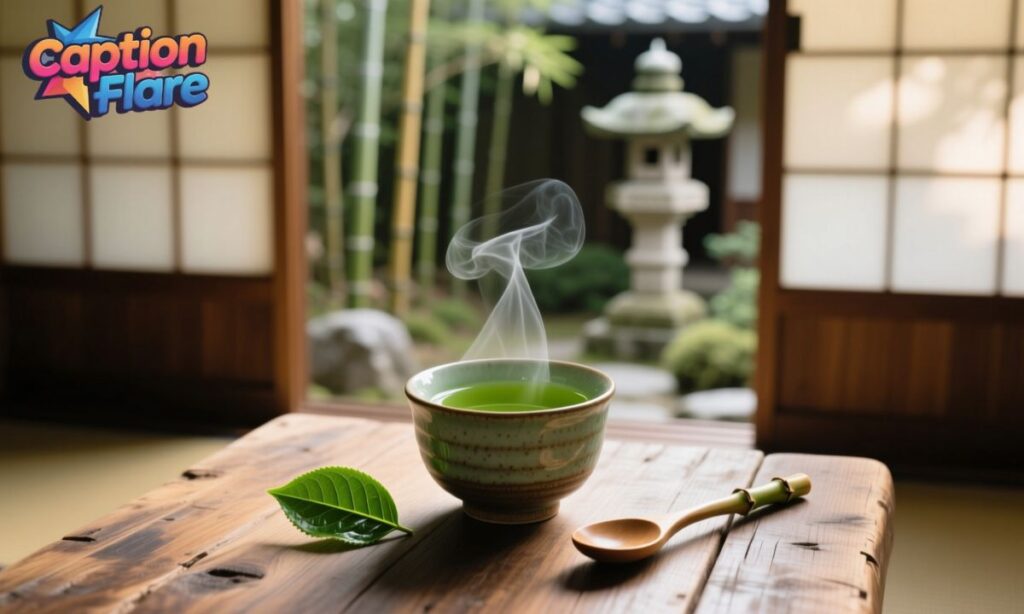Green Tea Captions for Instagram