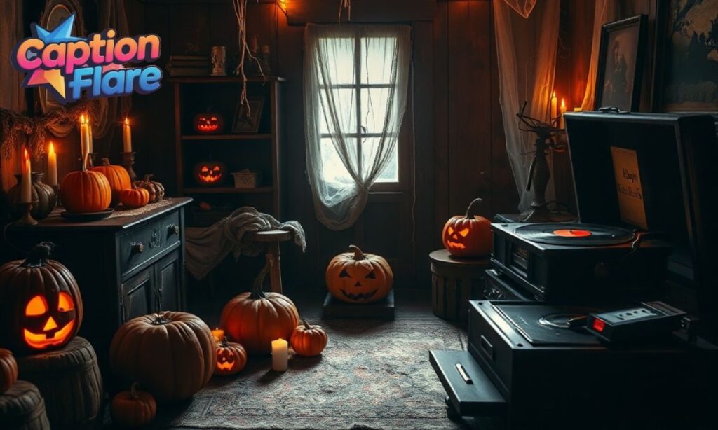 Halloween Captions Inspired by Songs