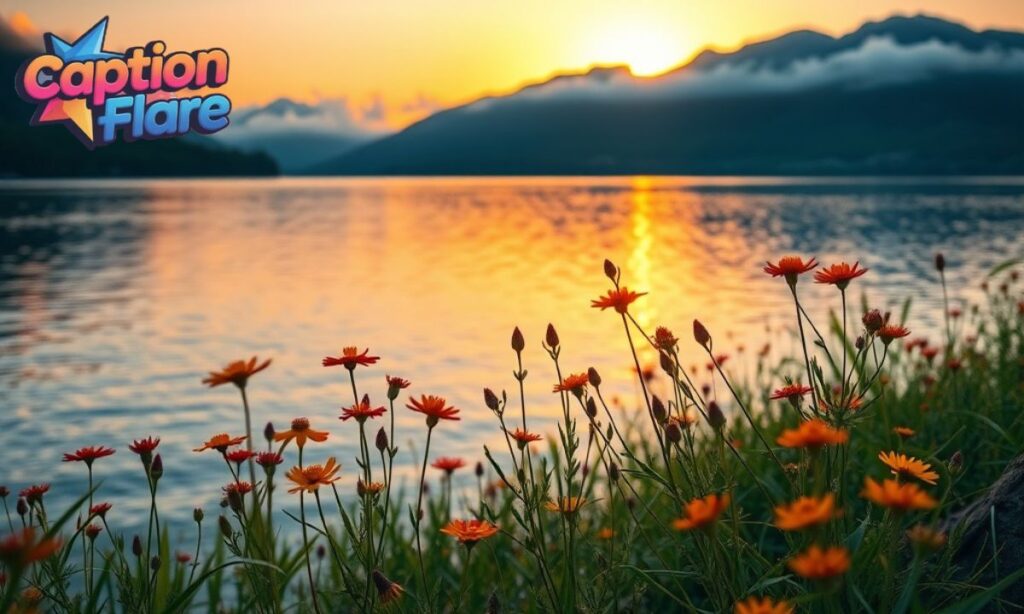 Lakeside Views Captions for Instagram