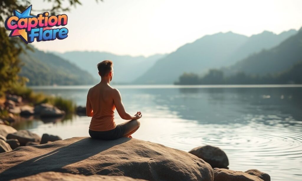 Motivational Chastity Captions About Calm and Clarity