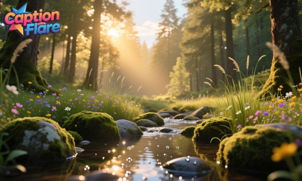 Nature Happy Captions