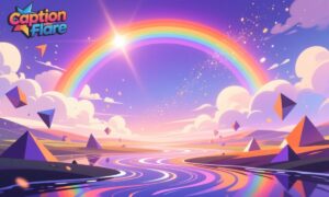 Perfect Rainbow Captions For Instagram