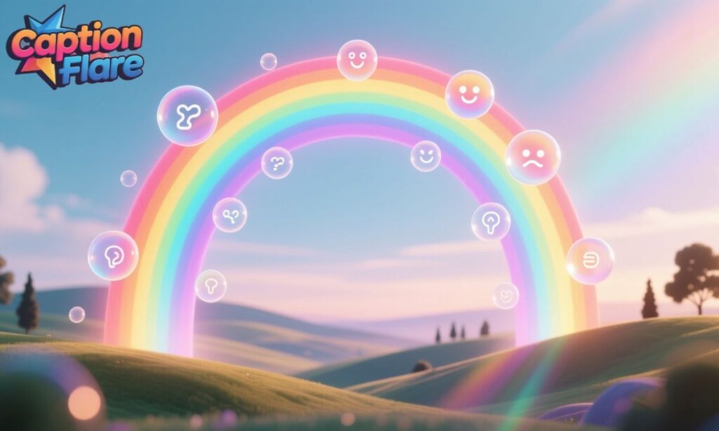 Rainbow Captions