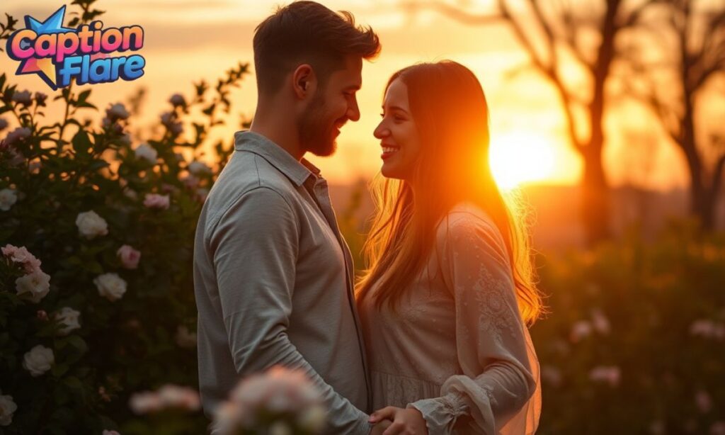 Romantic Two Word Captions for Couples