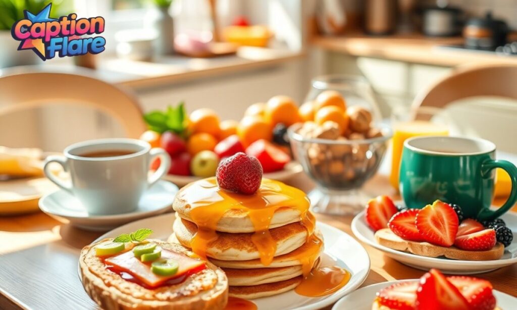 Short Breakfast Captions For Instagram