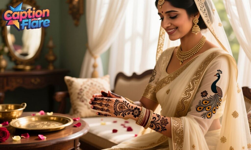 Unique Mehndi Captions for Instagram
