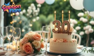 300+ Best 30th Birthday Captions for Instagram to Celebrate Your Big 30