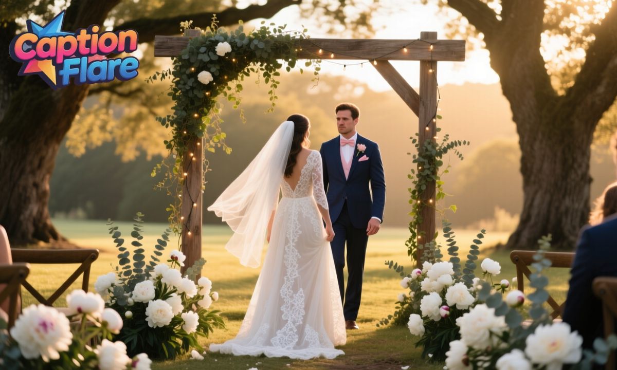 580+ Best Wedding Instagram Captions & Quotes Cute, Funny & Romantic Lines