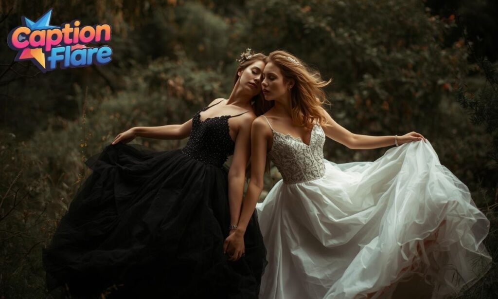 Black And White Dress Captions For Instagram