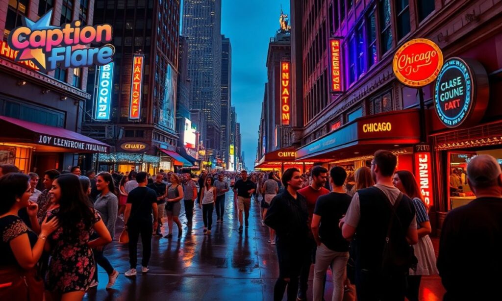 Chicago Nightlife Captions That Spark Excitement