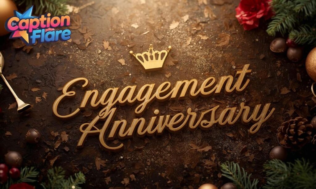 Engagement Anniversary Captions