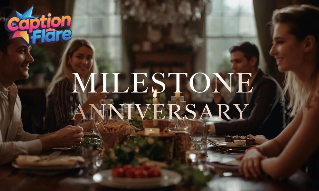 Milestone Anniversary Captions