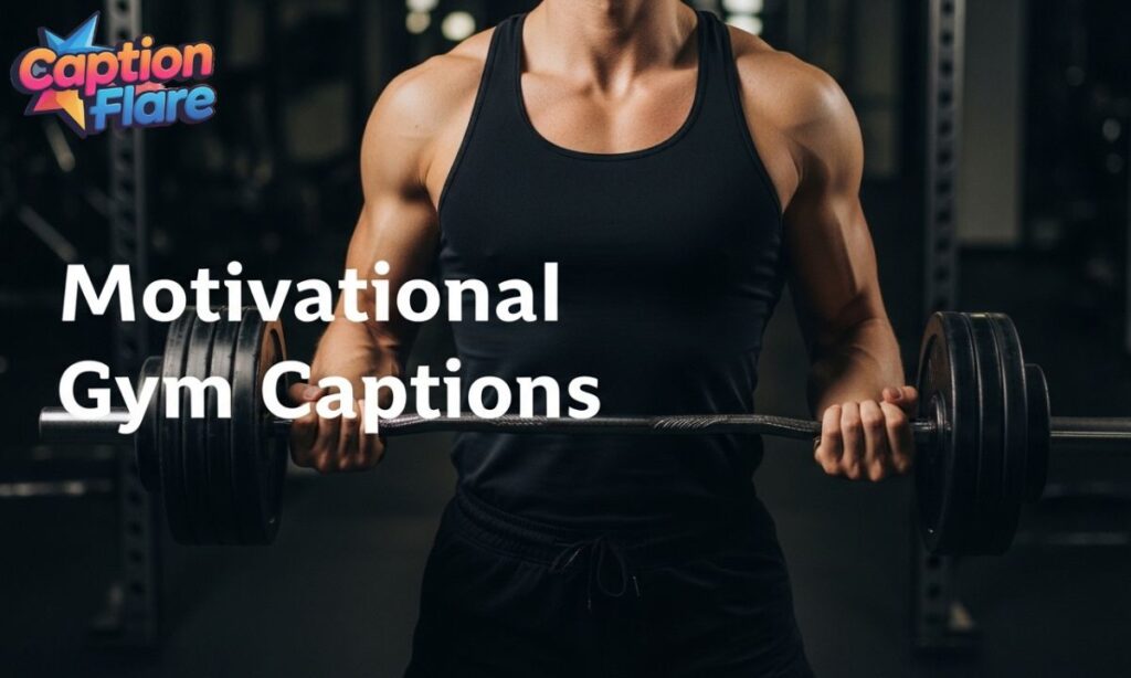 Motivational Gym Captions